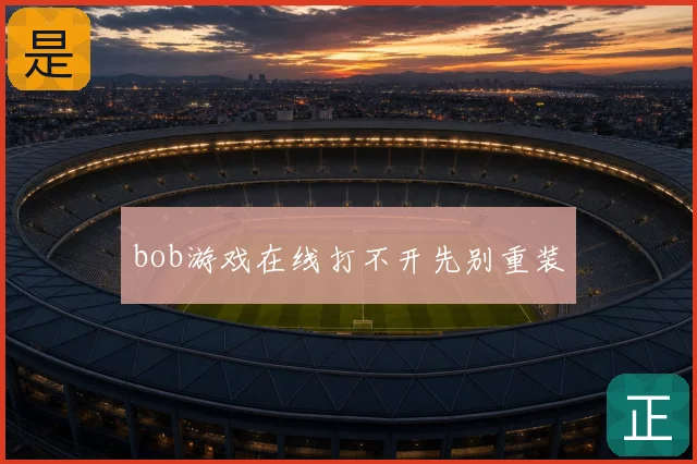 bob游戏在线打不开先别重装